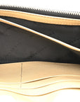 Metallic Heritage Grain Penrose Bow Continental Wallet Gold