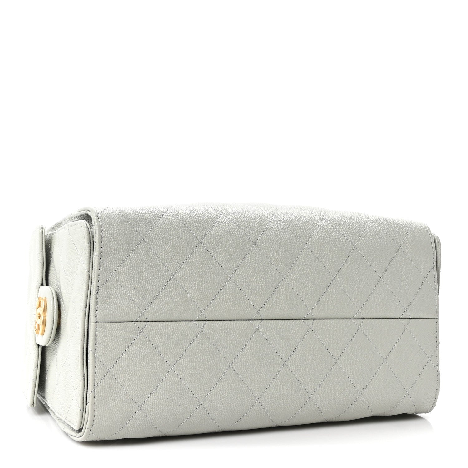 Caviar Quilted Small CHNL 25 Handbag Light Green