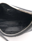 Tessuto Nylon Saffiano Mini Re-Edition 2005 Bag Black