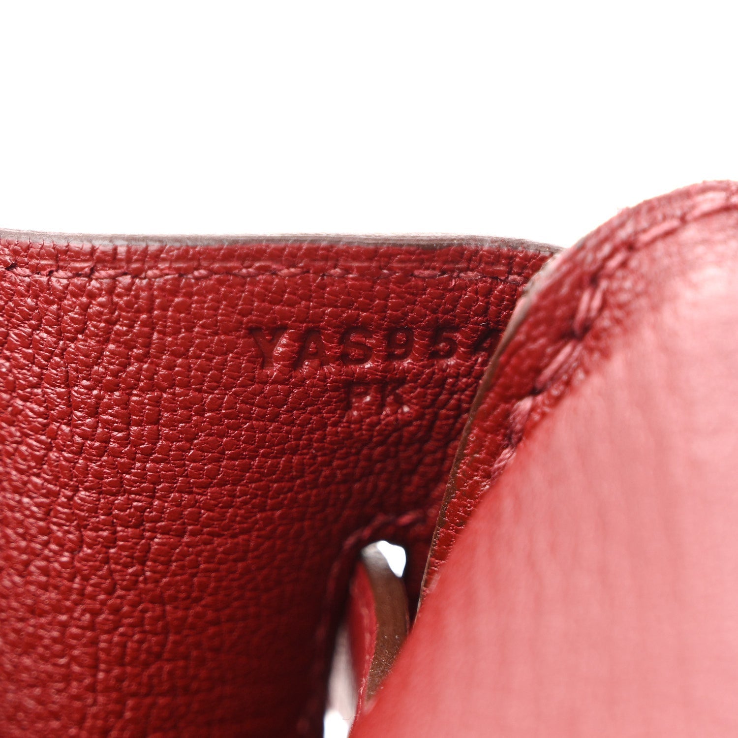 Veau Jonathan Birkin 30 Rouge Vif