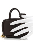 Calfskin Beau Micro Bag Briarwood