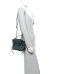 Grained Calfskin Nano Belt Bag Amazone