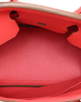 Togo BIRKIN 35 Rouge Pivoine
