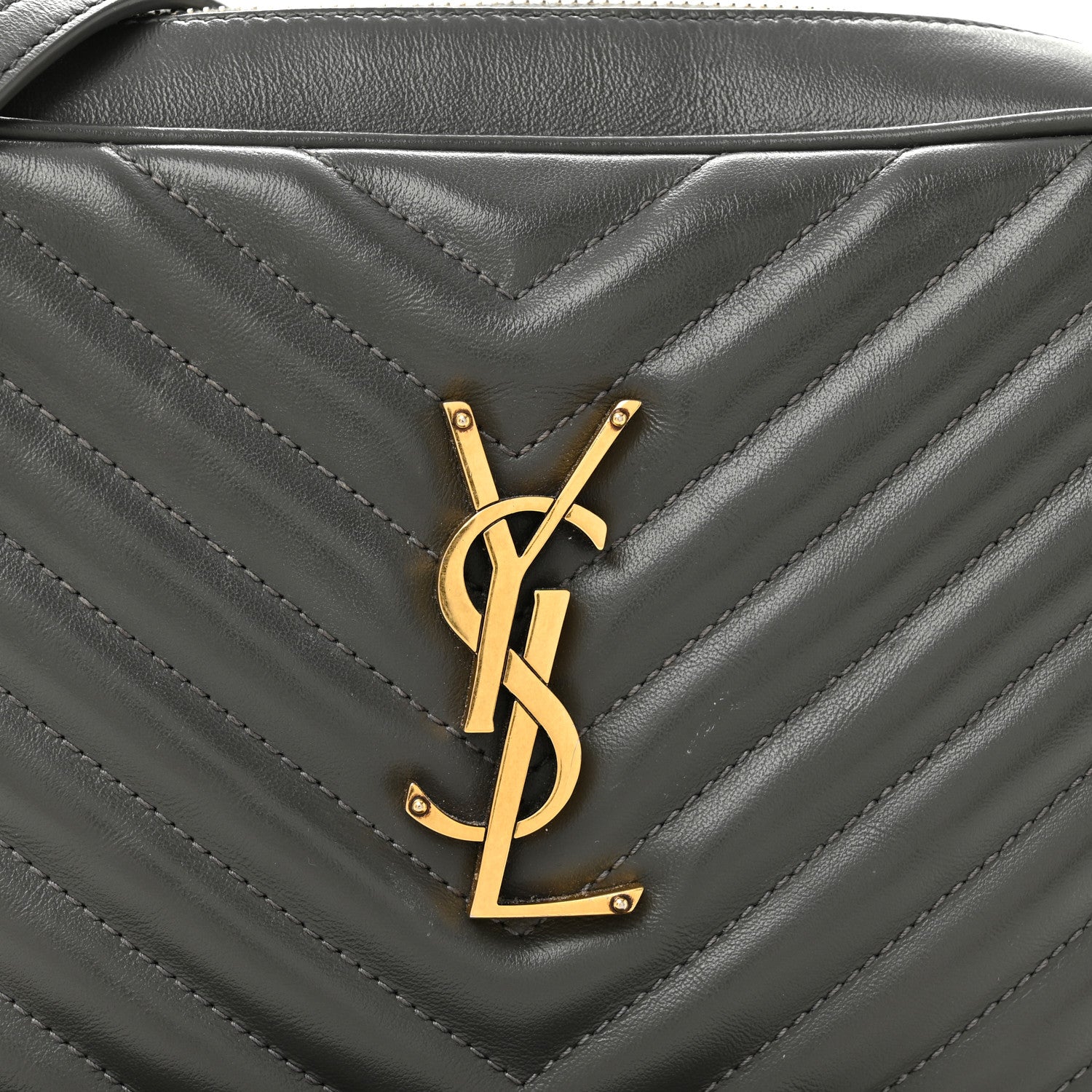 Calfskin Matelasse Monogram Lou Camera Bag Storm
