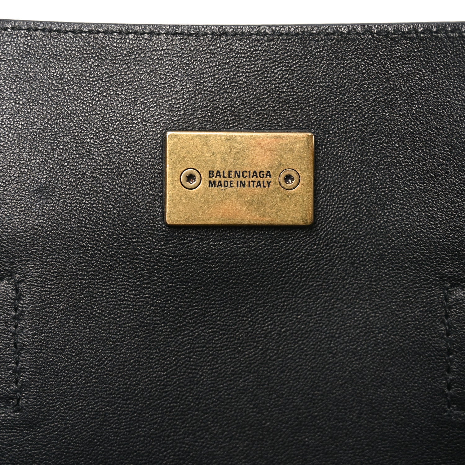 Smooth Calfskin Small Bel Air Carry All Bag Black