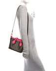 Monogram Neverfull Inside Out Bandouliere BB Rose Pondichery