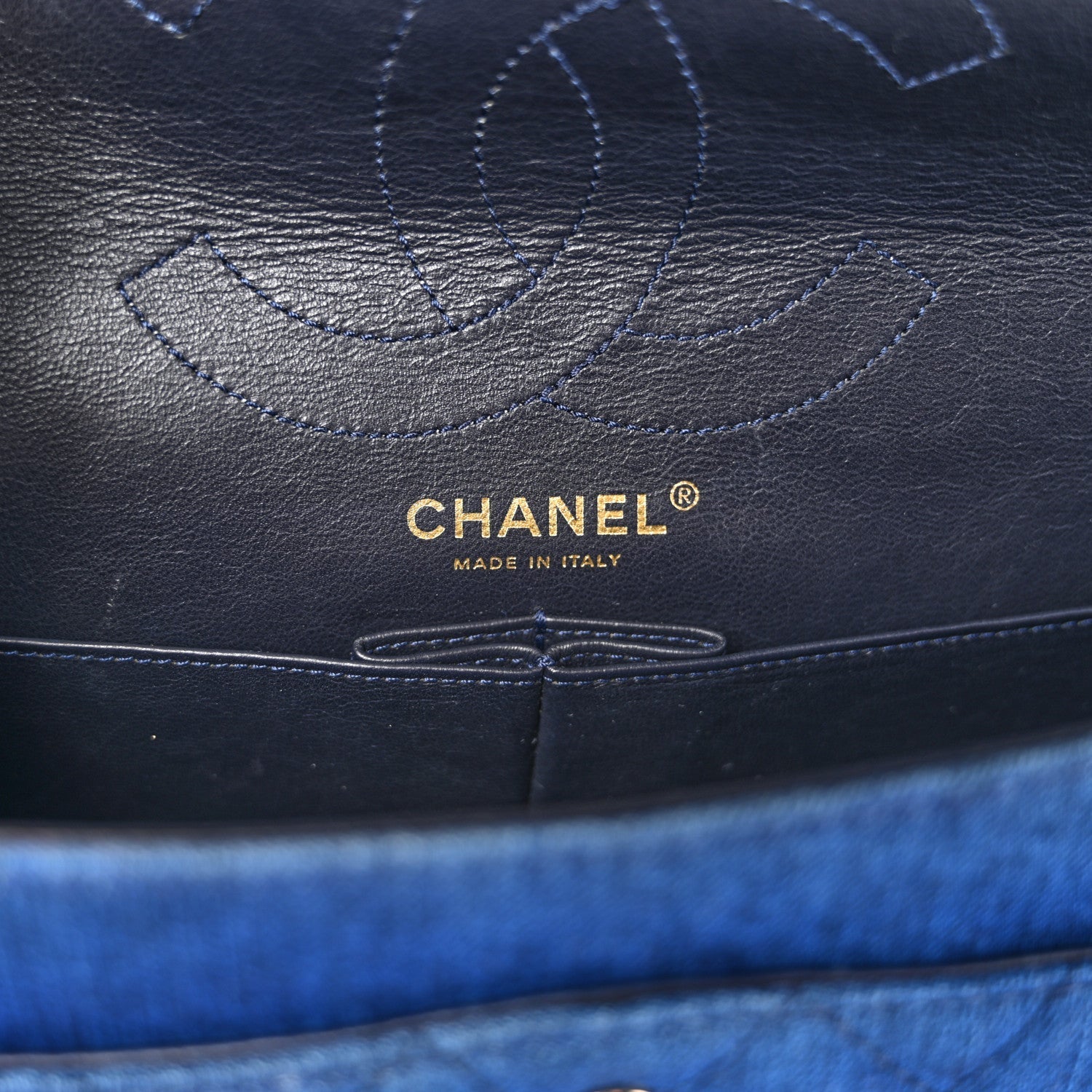 Denim Quilted 2.55 Reissue 226 Double Flap Blue