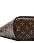 Monogram Neverfull Inside Out Bandouliere BB Dark Fango
