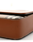E-Canvas Vintage Check Hampshire Crossbody Archive Beige