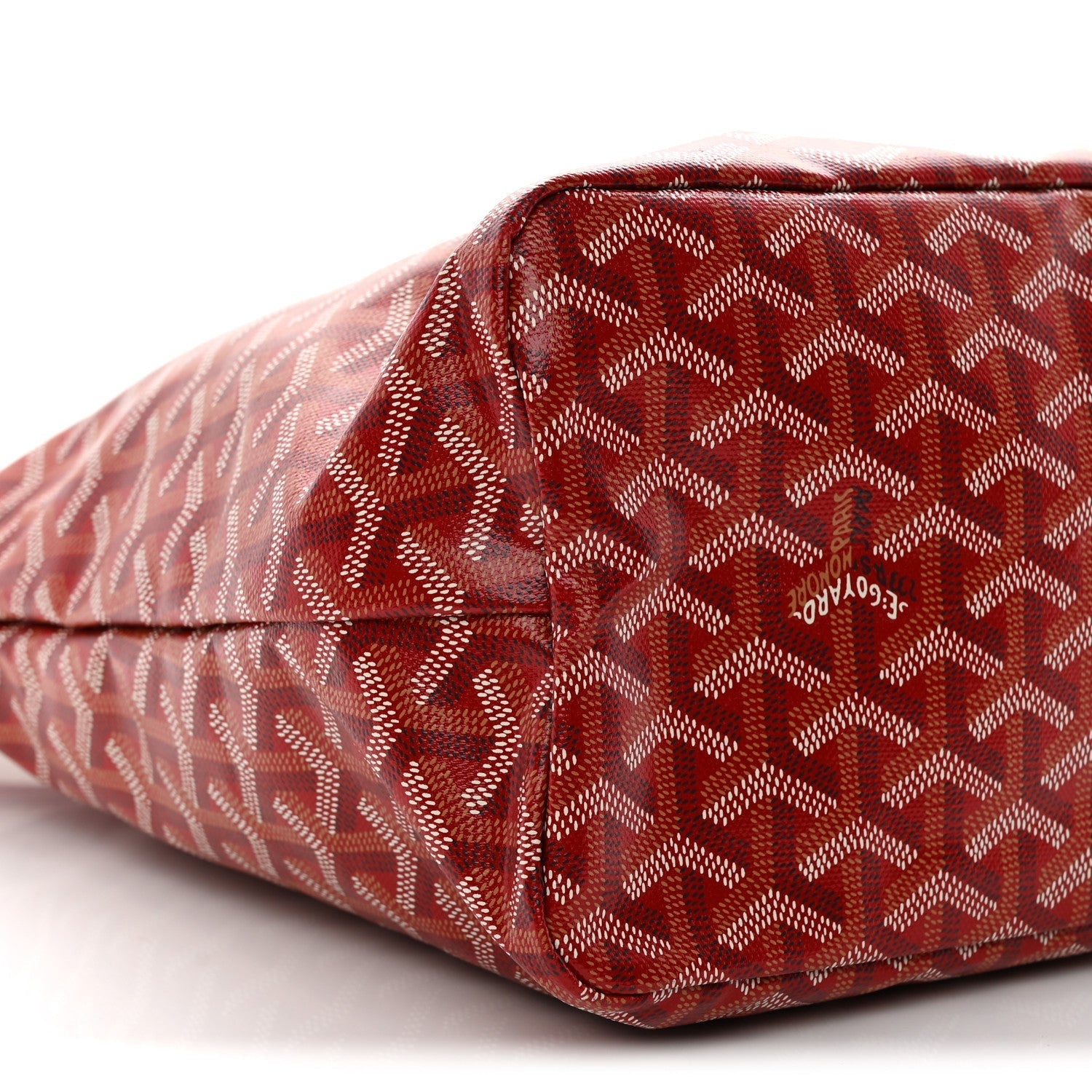 Goyardine Boheme Hobo Red