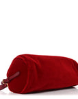 Velluto Mini Pouch Rosso