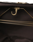 GG Supreme Monogram Textured Dollar Calfskin Web Ophidia Savoy Garment Bag Beige Ebony New Acero