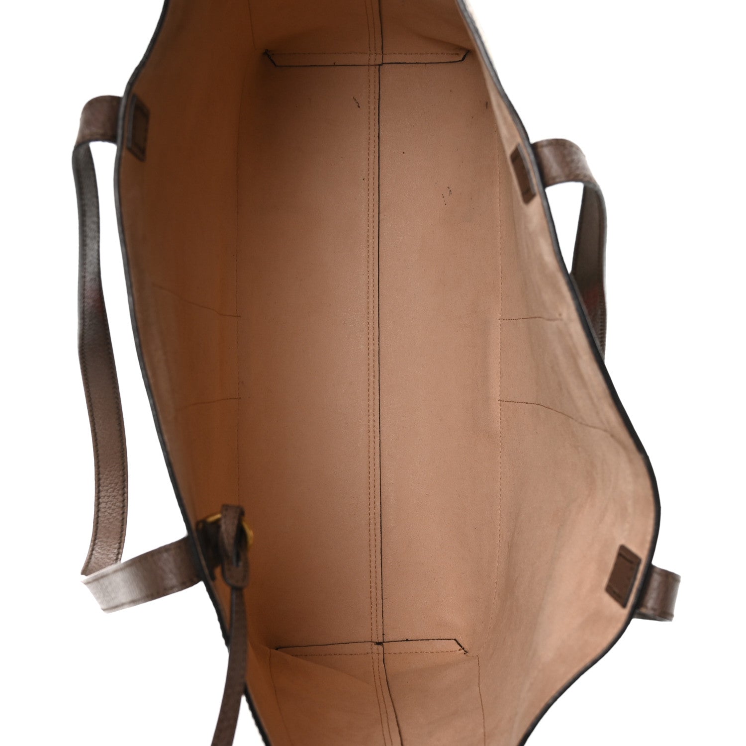 GG Supreme Monogram Web Ophidia Tote Brown