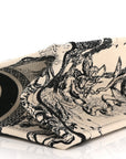 Canvas Embroidered Small Zodiac Toile De Jouy Book Tote Latte