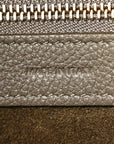 Soft Grained Calfskin Small Belt Cabas Phantom Taupe