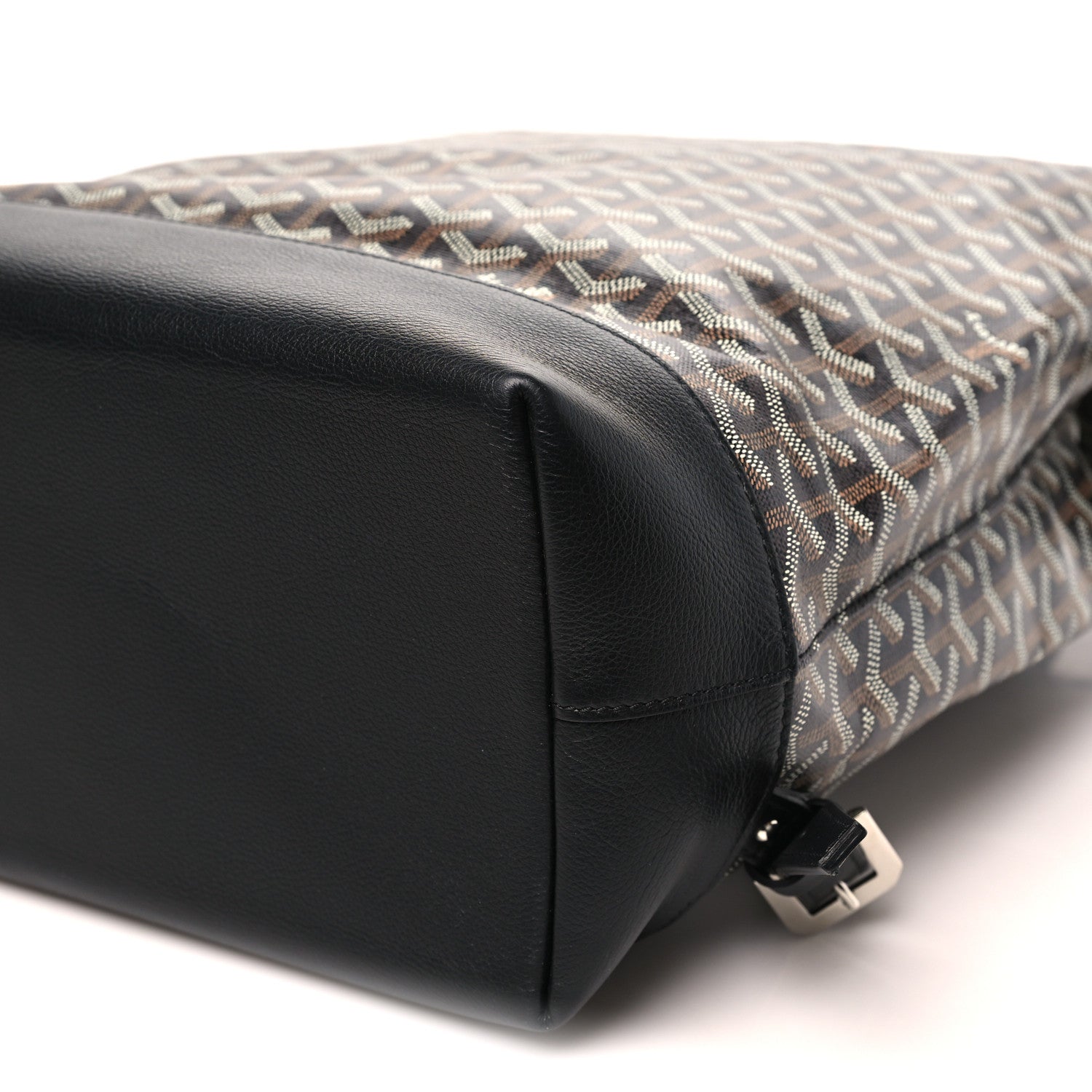 Goyardine Calfskin Cisalpin Backpack Black