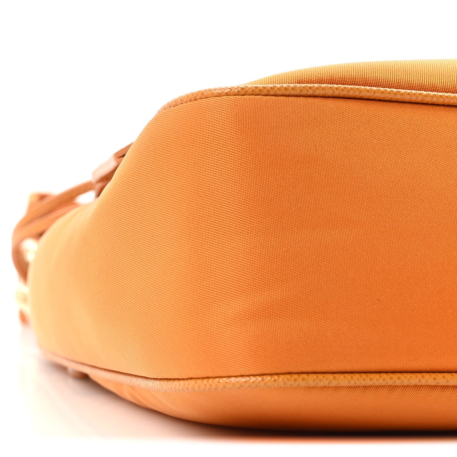 Re-Nylon Saffiano Re-Edition 2005 Shoulder Bag Amber