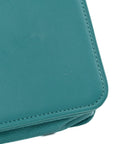 Caviar Quilted Boy Wallet On Chain WOC Light Blue
