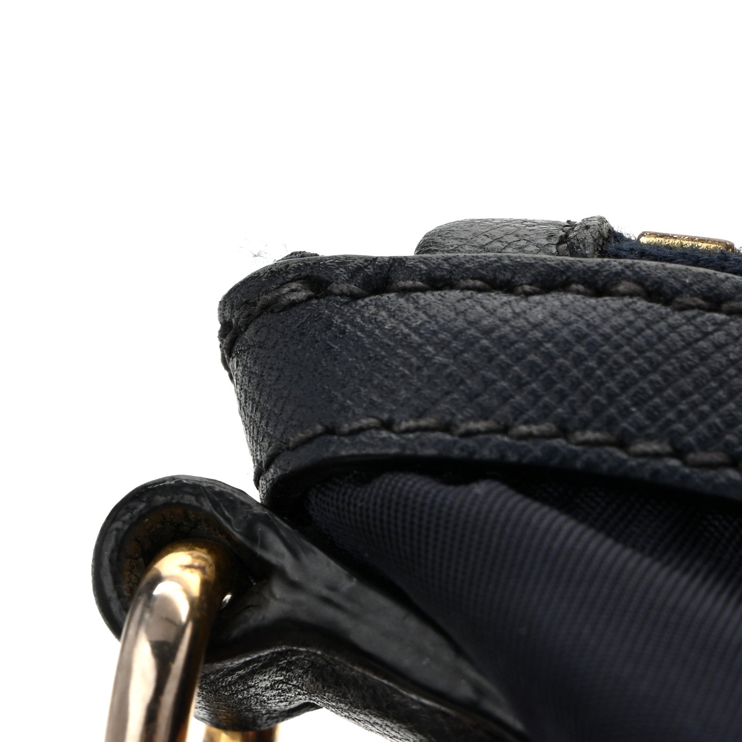 Saffiano Tessuto Nylon Shopping Tote Royal Blue