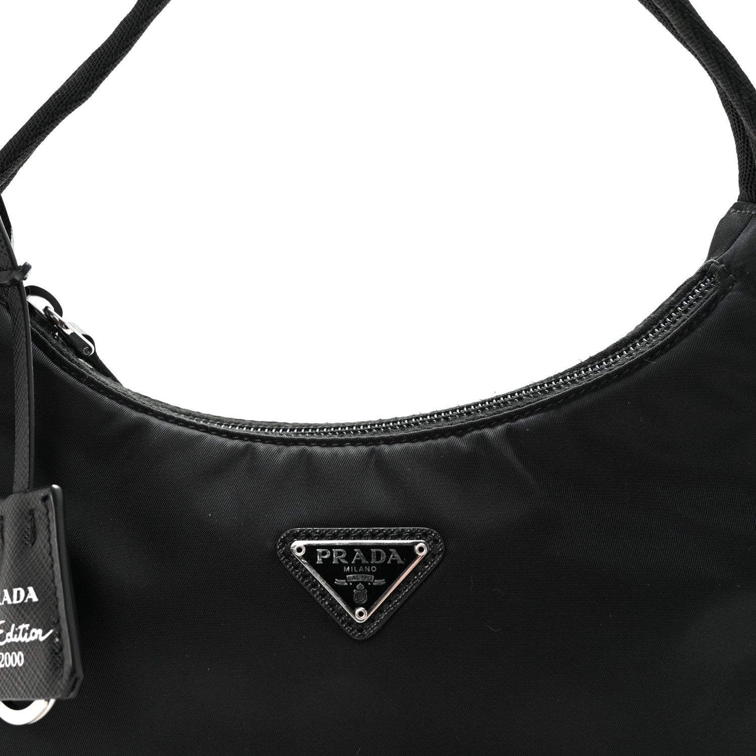 Tessuto Nylon Mini Re-Edition 2000 Bag Black