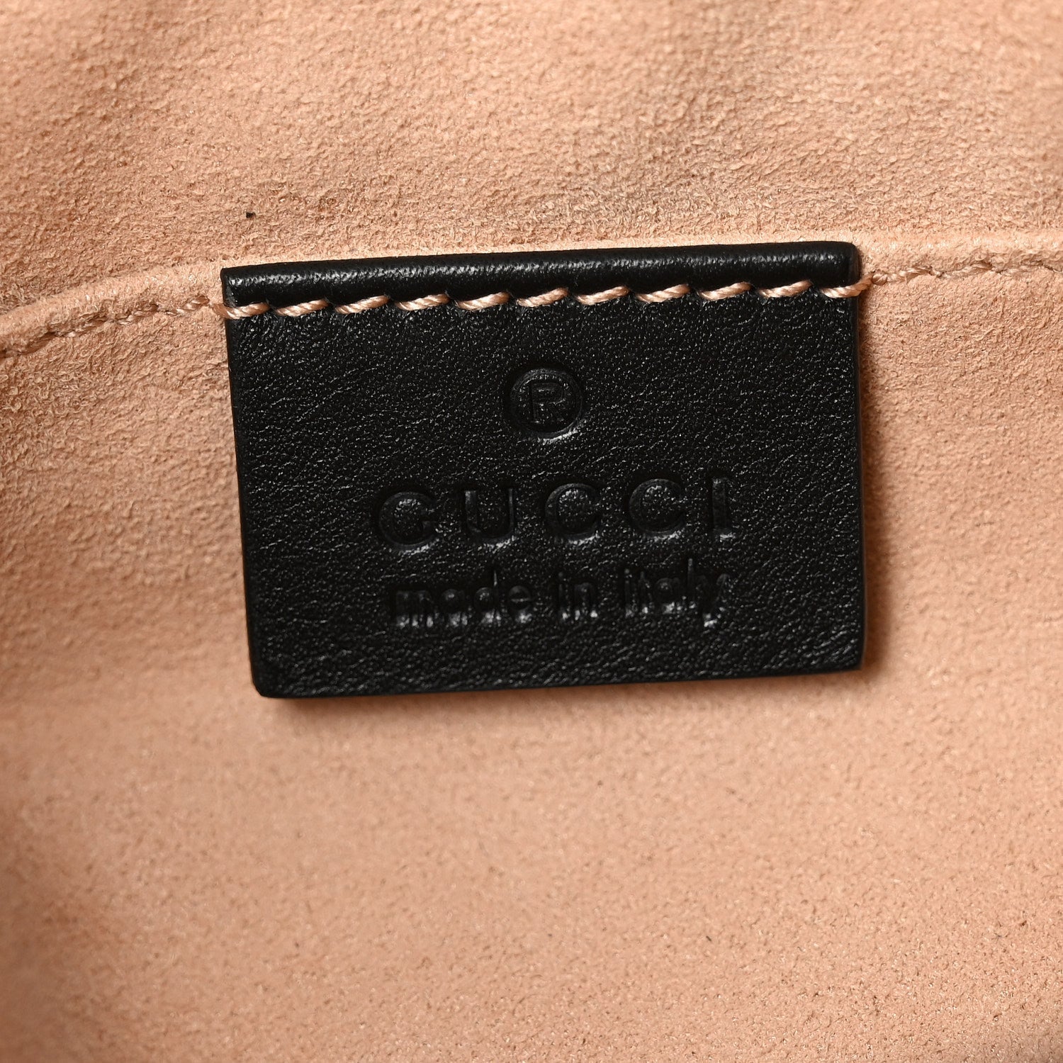 Calfskin Matelasse GG Marmont Belt Bag Black