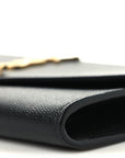 Grain de Poudre Uptown Chain Wallet Black