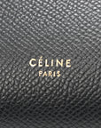 Grained Calfskin Mini Belt Bag Black