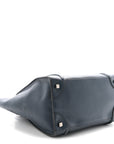 Drummed Calfskin Mini Luggage Orage