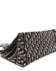 Oblique Medium Book Tote Blue Multicolor