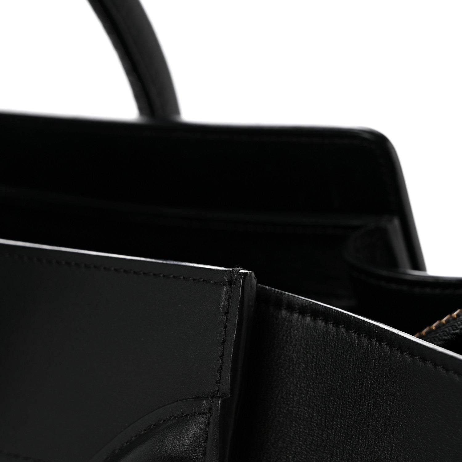 Smooth Calfskin Mini Luggage Black