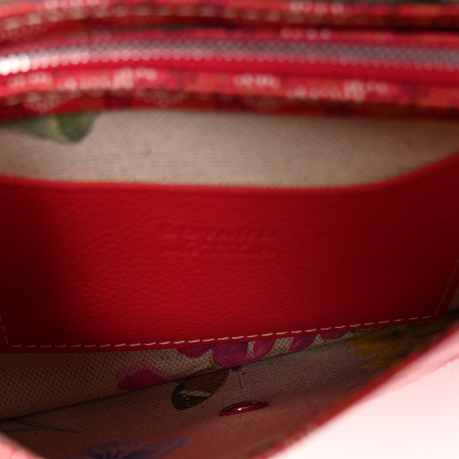 Goyardine Le Jardin Plumet Wallet Clutch Fuchsia