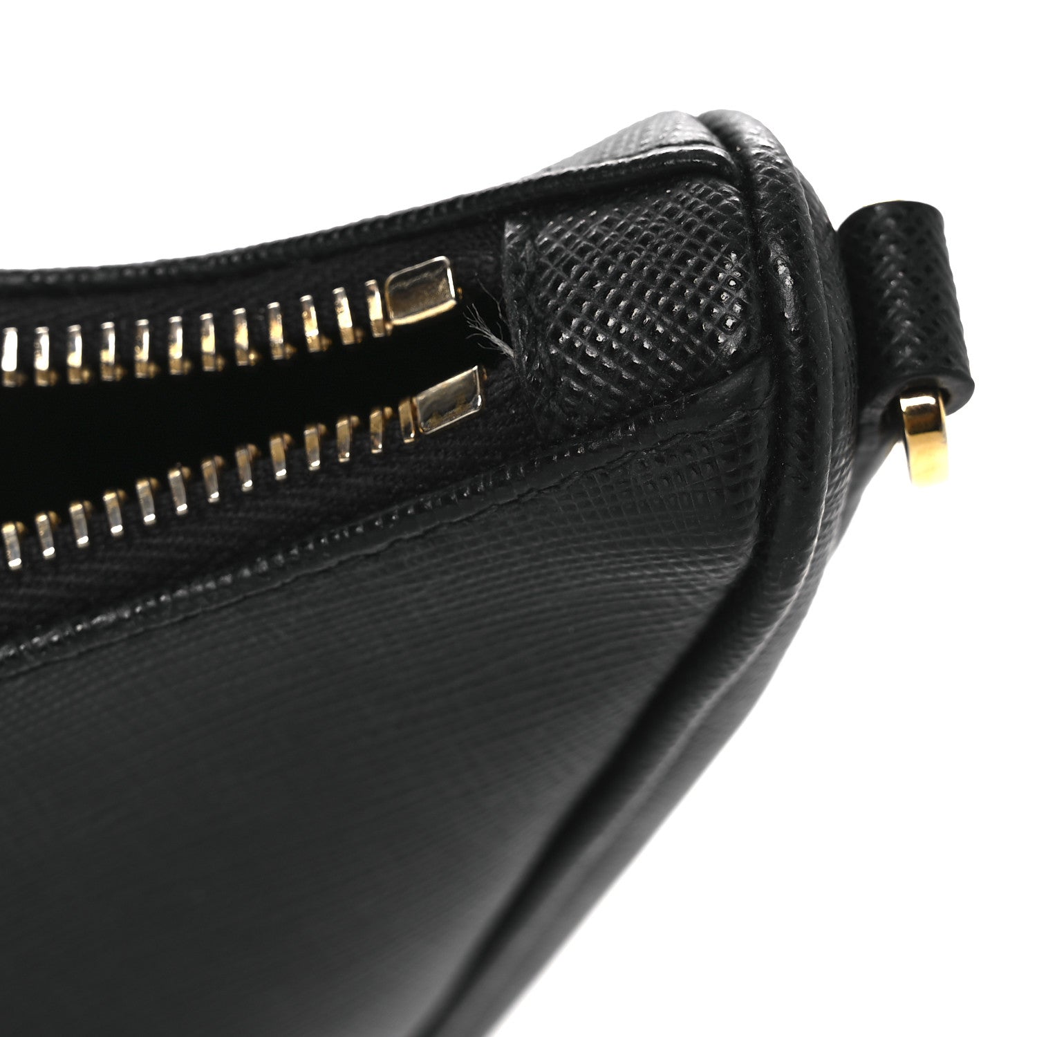 Saffiano Lux Re-Edition 2005 Shoulder Bag Black