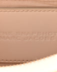 Perforated Calfskin Small Snapshot Camera Bag Tapioca