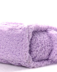 Polyester Cotton Small The Teddy Traveler Tote Bag Lilac