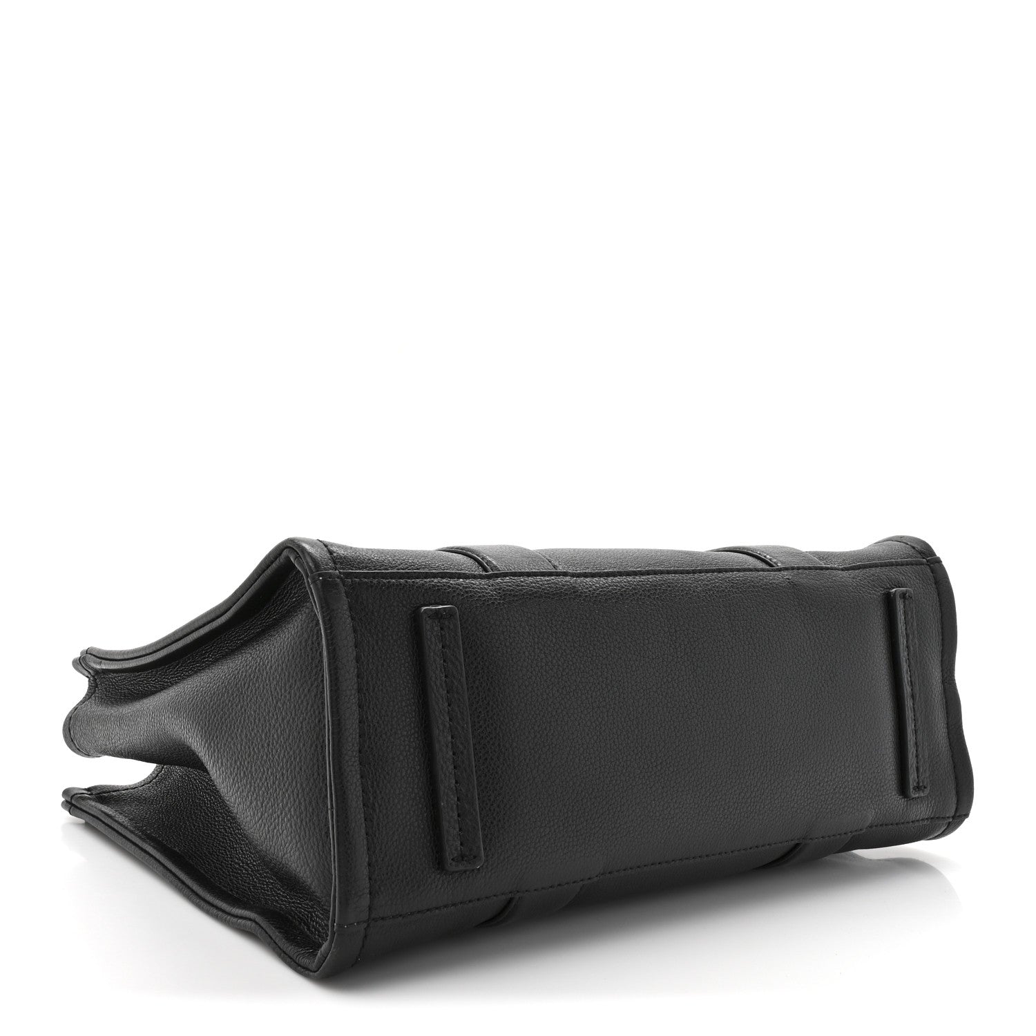 Grained Calfskin Medium The Tote Bag Black