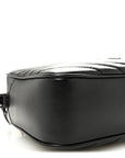 Calfskin Matelasse Monogram Monochrome Lou Camera Bag Black