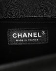 Caviar Quilted Medium Boy Flap Black