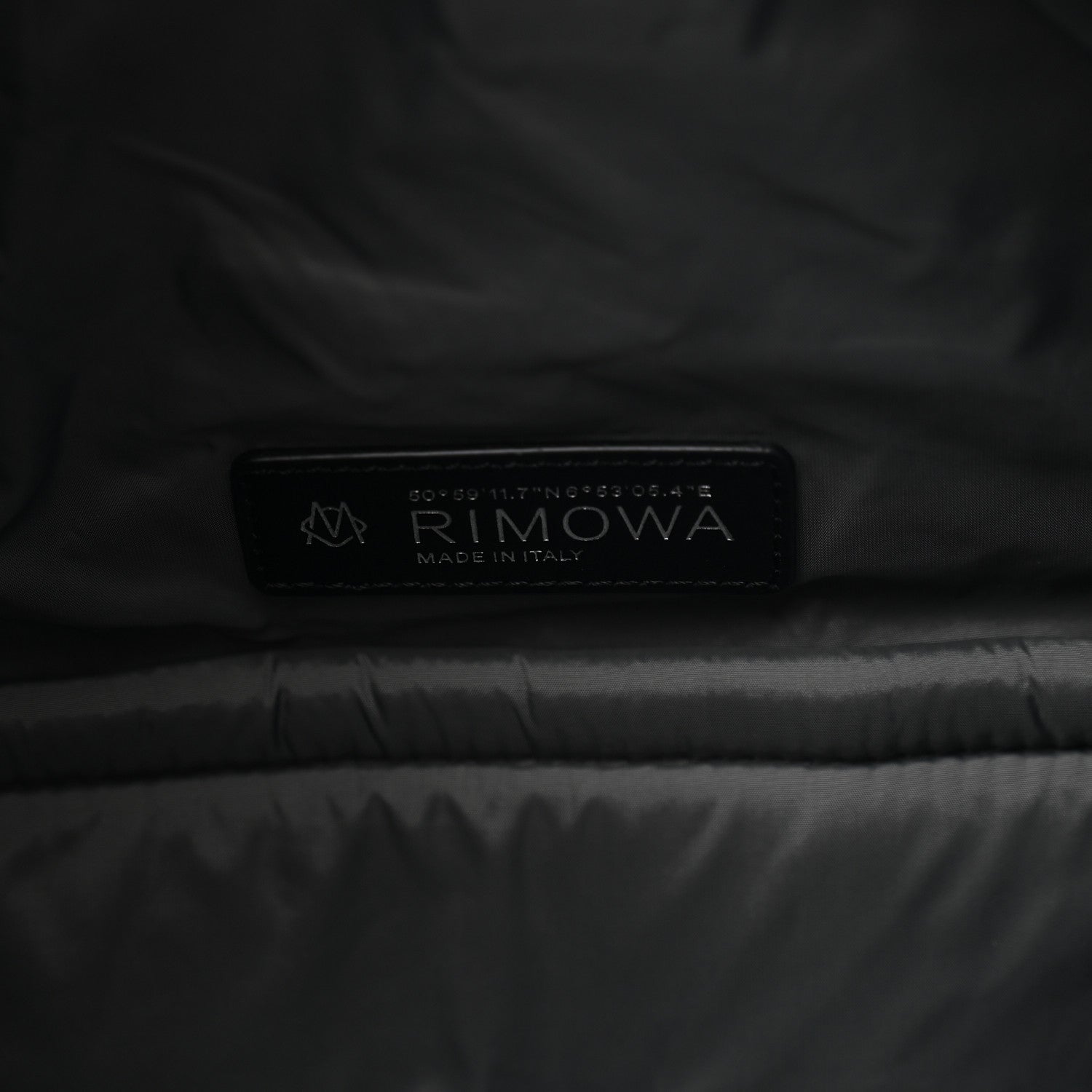 Nylon Signature Duffle  Black