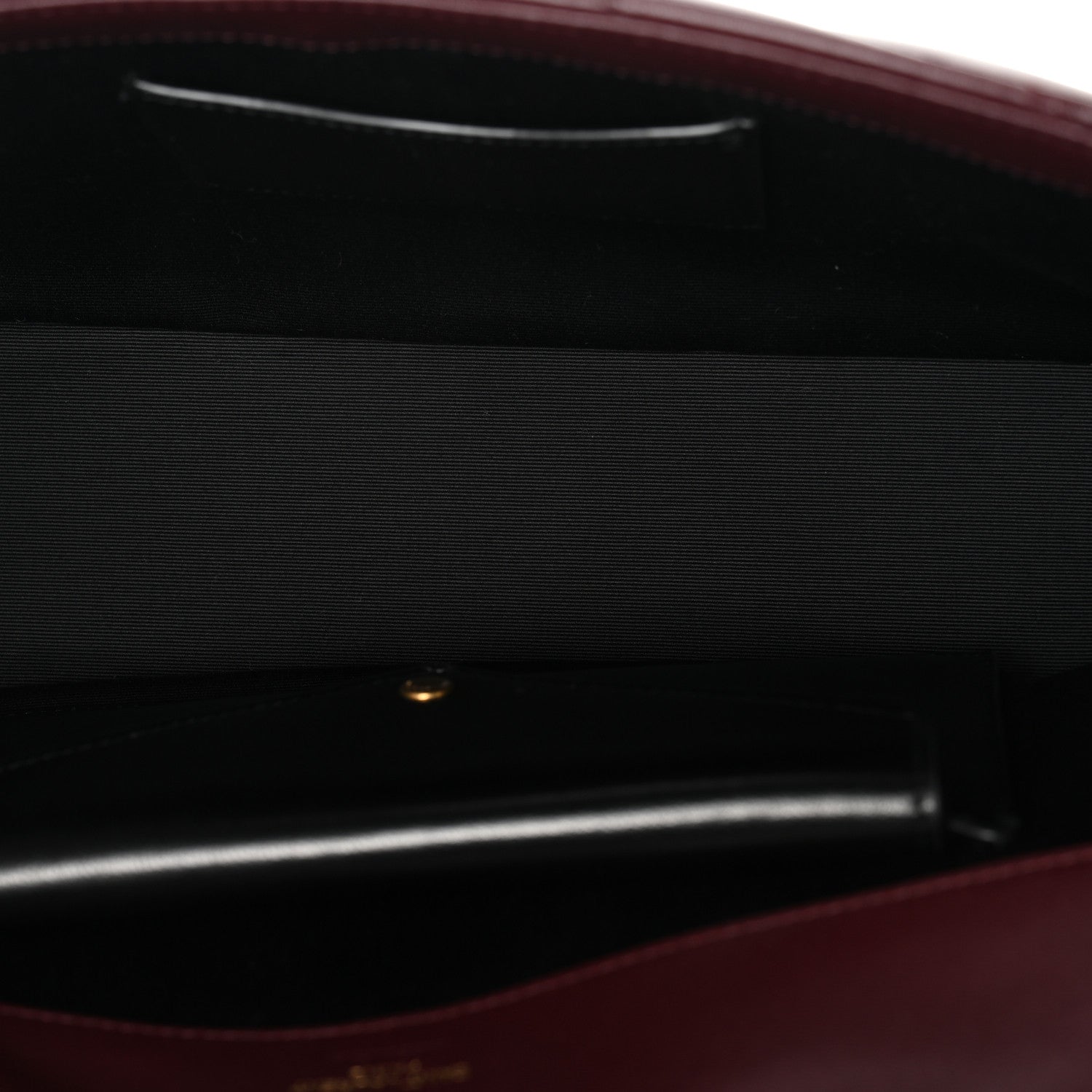 Lambskin Chevron Quilted Medium LouLou Rouge Cabernet