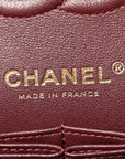 Caviar Quilted Small Double Flap Black