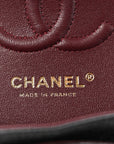 Caviar Quilted Small Double Flap Black