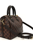 Damier Ebene Speedy Bandouliere 25
