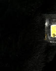 Shearling Quilted Medium Single Flap Black
