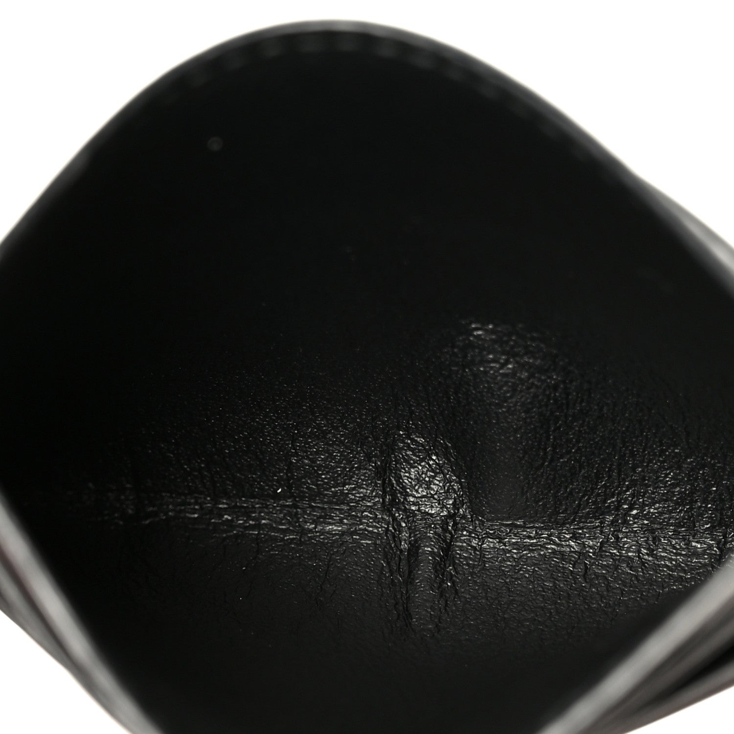 Nappa Intrecciato Card Holder Ardoise