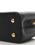 Taurillon Mini Capucines Black