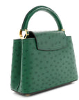 Ostrich Capucines Mini Mint