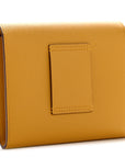 Epsom Constance Compact Passant Wallet Jaune Ambre