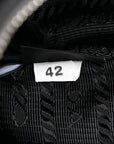 Tessuto Nylon Saffiano Mini Re-Edition 2005 Bag Black