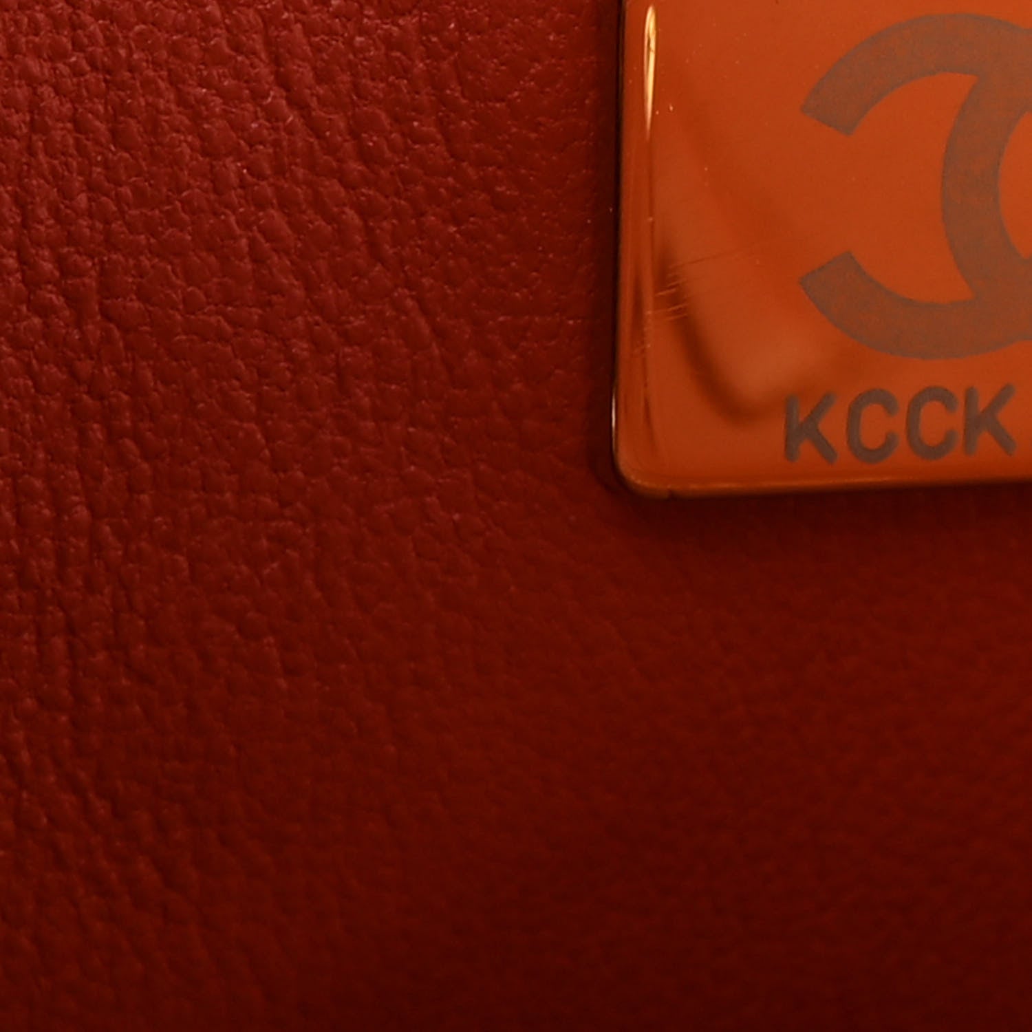 Lambskin Quilted Small Double Flap Red