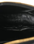 Patent Naplak Arque Shoulder Bag Black